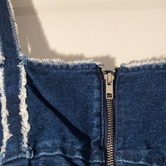 Zara TRF x IX’D Makers Denim Summer Crop Top - Picture 10 of 15